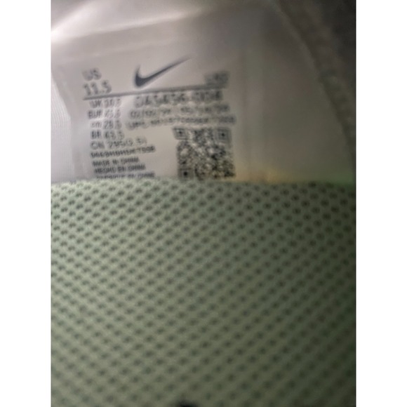 Nike Vapor Edge Pro 360 2 DA5456-004 Mens US 11.5 Football Cleats Platinum Green main image 5